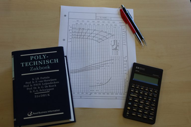 Pompflow calculation