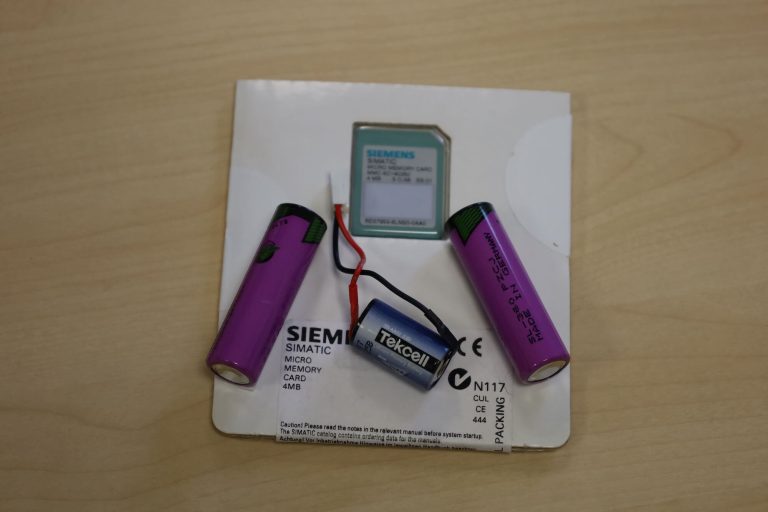 SD Card and backup battery